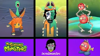 Regular Monsters Ethereal Workshop VS RawZebra Monsters VS incredibox | My singing monsters |