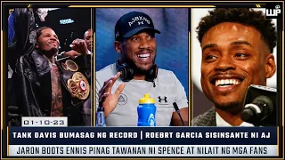 Tank Davis BUMASAG ng record | Boots Ennis PINAGTAWANAN | Robert Garcia Sinisante ni AJ