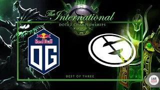 EG VS OG (BO3) -  The International 2018  Main Event Day 3 - dota 2 live