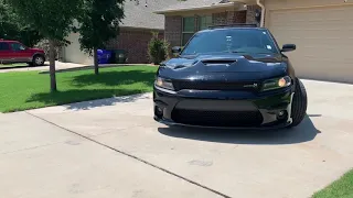 Charger Scat Pack 392 Hemi stock exhaust