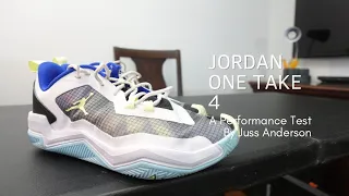 Jordan One Take 4 Performance Test