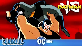 Will Bane BREAK Batman?! | Batman: The Animated Series |  @dckids