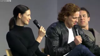 Meet The Cast Outlander (Refinery 29 at Apple Store) [RUS SUB]