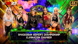 WWE 2K23 - FULL MATCH - Tiffany vs. Rhea vs. Becky vs. Bianca vs. Liv vs. IYO Sky