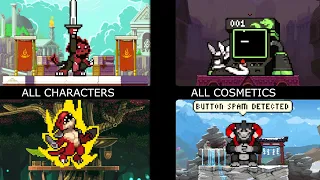 Every Cosmetic Skin in Rivals of Aether Explained