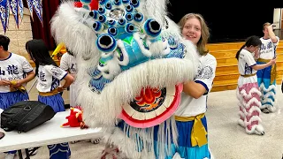 Lion Dance at VRHS Culture Night 2024