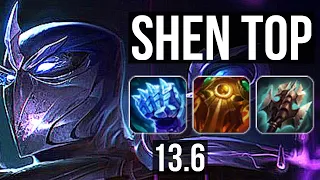 SHEN vs JAX (TOP) | 8/1/9, 2.0M mastery, 1500+ games, Legendary | KR Diamond | 13.6