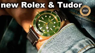 New Rolex and Tudor Watches Of 2021 Reaction