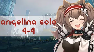 Arknights: Angelina Solo on 4-4