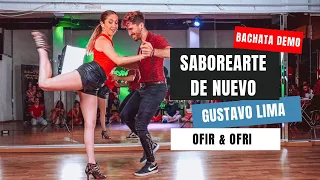 Saborearte de Nuevo (Remix feat. Gusttavo Lima) | OFIR & OFRI BACHATA DANCE | Be Bachata