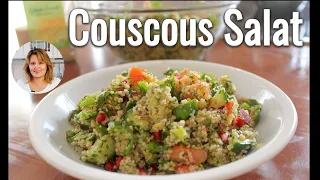 Alle lieben diesen Salat | Leckerer Couscous Salat in 10 Minuten | vegan | Canans Rezepte