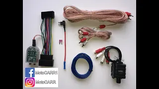 Factory Radio Add A Subwoofer Amplifier Plug & Play Harness Info