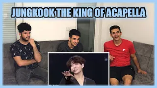 FNF Reacting to Jungkook The King of Acapella｜BTS REACTION