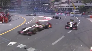 F1 2012 Monaco Start Crash