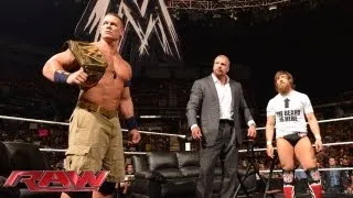 "Miz TV" with John Cena and Daniel Bryan: Raw, August 12, 2013