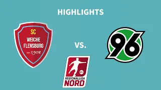 6. Spieltag Regionalliga Nord 23/24 | SC Weiche Flensburg 08 - Hannover 96 II | Highlights