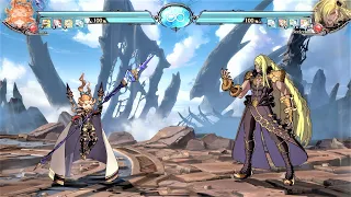 Granblue Fantasy Versus - Anre vs Beelzebub (Hardest AI)