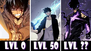 EVOLUTION OF SUNG JINWOO IN SOLO LEVELING (Level 1-150)