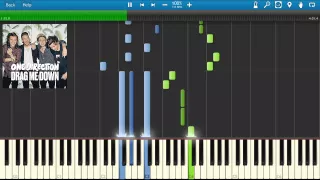 One Direction - DRAG ME DOWN (Piano Tutorial) SHEETS/MIDI