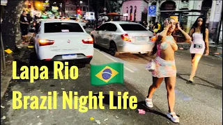 Lapa District : Night Life in Rio Brazil 🇧🇷