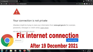 Fix error NET::ERR CERT DATE INVALID - Your connection is not private - Windows 7 - 2021