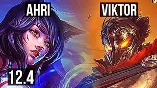 AHRI vs VIKTOR (MID) | 3/2/9, 1.0M mastery | KR Diamond | 12.4