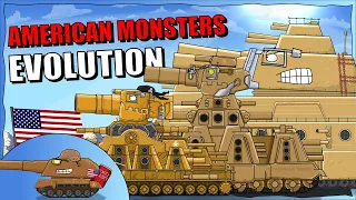 "Evolution of American Tanks" Cartoons about tanks