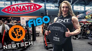 Training auf der Fibo! Panatta vs Newtech