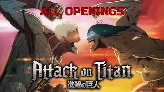 Shingeki No Kyojin All Openings (1-8) FullHD 60FPS | Атака Титанов Все Опенинги (1-8) FullHD 60FPS