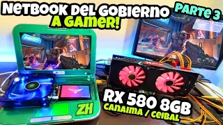 🔥LA NETBOOK del GOBIERNO a GAMER! MAGALLANES CANAIMA MG4 PLAN CEIBAL Parte 3 de 3 Jugá con esta! 👈🏻😲