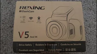 Rexing V5 Modular Dash Dam (new) opening and install