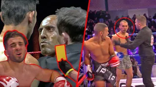 Unusual Moments and Angry Fighters Getting KO'd | Enfusion