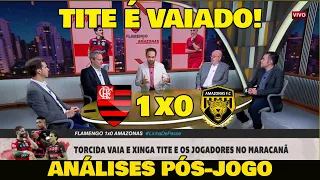 TITE É ESCULACHADO! "FUTEBOL POBRE" FLAMENGO 1x0 AMAZONAS COPA DO BRASIL