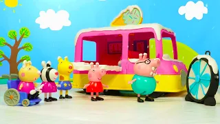 Peppa Pig lernt, was heiß und kalt ist! Spielzeugvideos für Kleinkinder und Kinder