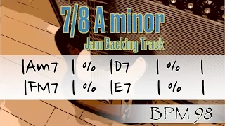 7/8 A minor Groove Backing Track