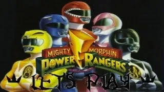 Lets Play Mighty Morphin Power Rangers Gameboy Intro