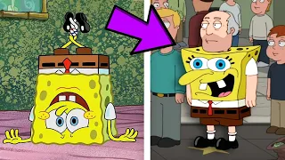 10 VERSTECKTE Spongebob Auftritte in Anderen Serien!