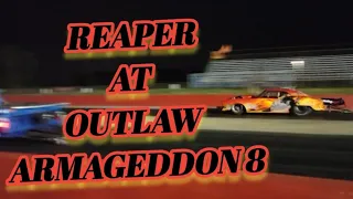 Reaper at Armageddon 8 grudge pass Thursday thunder valley 2023 street outlaws no prep drag raceing