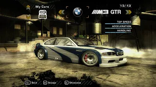 Need for Speed™ Most Wanted: The Ultimate Fully Customizable BMW M3 GTR E46 (Race) Mod (WIP)