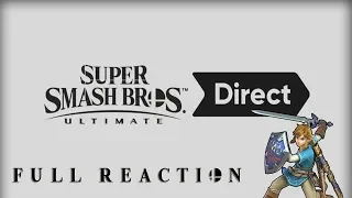 Super Smash Bros  Ultimate Direct FULL REACTION