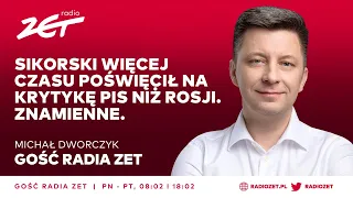 Michał Dworczyk: Sikorski więcej czasu poświęcił na krytykę PiS niż Rosji. Znamienne.