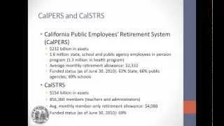 CalPERS and CalSTRS