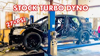 CALIBER SRT4 DYNO: Maxing Out the Stock Turbo on our Cammed SRT4!