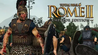 THIS SIEGE TURNED INTO A LAND BATTLE! - Rome 2 Total War Multiplayer Siege
