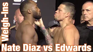 UFC 263 CEREMONIAL WEIGH-INS: Nate Diaz vs Leon Edwards