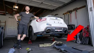 Making the BRZ Louder! - Greddy Revolution RS Install