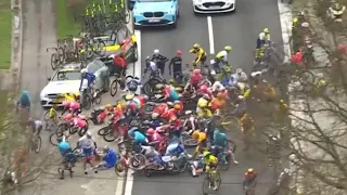 L’Énorme Chute Collective du Tour des Flandres 2023 (Audio FR BE)