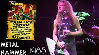 HD Metallica 1985 Metal Hammer Festival Full Live Concert | James Hetfield  Gibson Explorer 1984