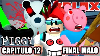 George Muere en Piggy? | El Final de Piggy Capitulo 12 FINAL MALO | Juegos Roblox en Español