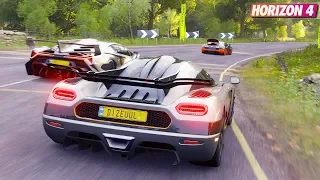 Forza Horizon 4 - Koenigsegg One:1 | Goliath Race Gameplay